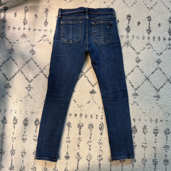 Rag & Bone/JEAN High Rise Skinny Jeans | Heritage Wash | Made in USA | Size 26 - Picture 3 of 7